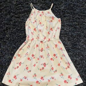 Girls Gap halter floral dress